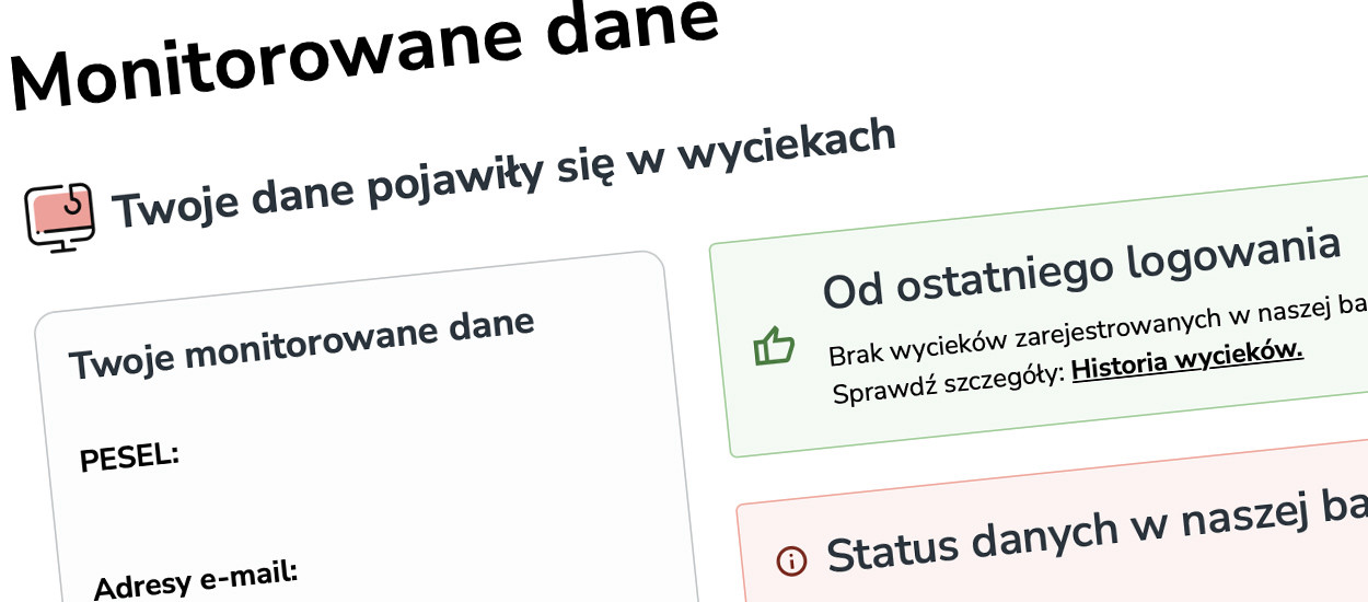 Wyciek danych prawie 19 mln Polaków. Sprawdź, czy twój PESEL jest na liście
