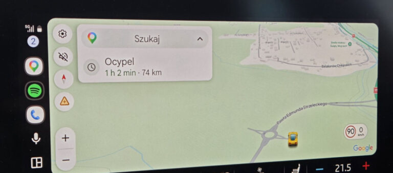 Czekaliśmy na to 5 lat. Mapy Google na Android Auto z nową funkcją