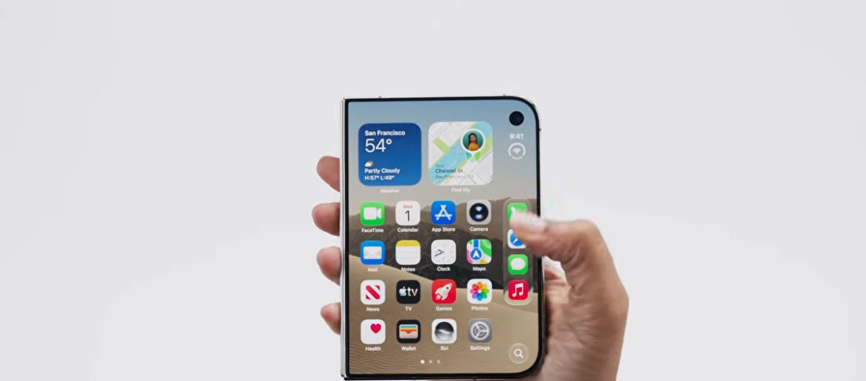 Składany iPhone Duo oficjalnie. Apple w końcu to zrobiło