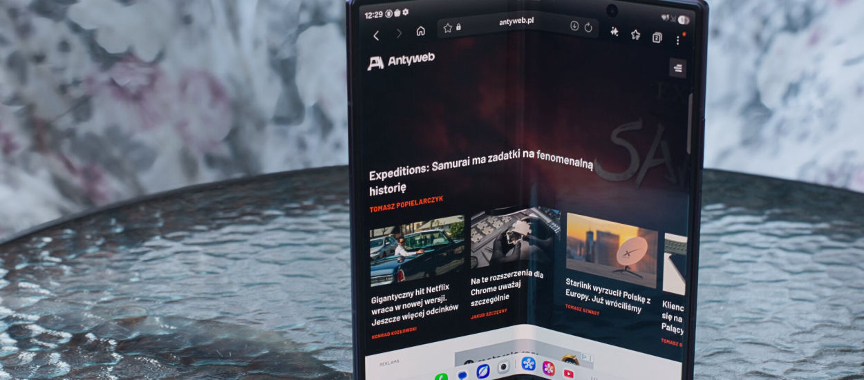 Ekran Galaxy Z Fold 8 się zapada? Samsung: To normalne