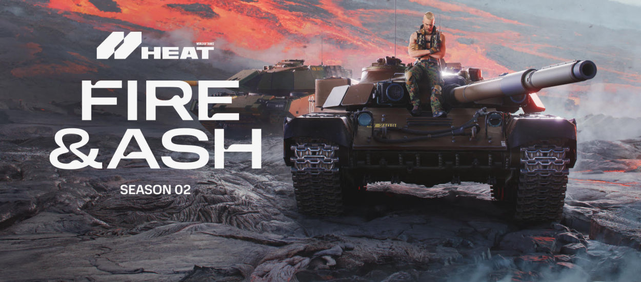 W World of Tanks: HEAT rusza drugi sezon. „Ogień i popiół” przynosi wulkaniczną mapę i 40-osobowe bitwy