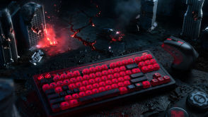 Ta klawiatura wygląda, jakby przetrwała atak Szarańczy. Gratka dla fanów Gears of War